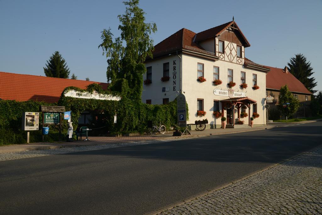 Landgasthof & Hotel Krone Eischleben Ichtershausen المظهر الخارجي الصورة