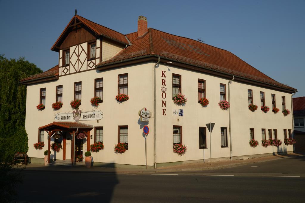 Landgasthof & Hotel Krone Eischleben Ichtershausen المظهر الخارجي الصورة
